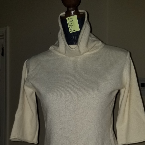 #196 N W/O T Sm Expert by evergreen off-white 100% - Picture 5 of 9